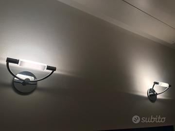 2 lampade  cini &nils  applique a luce alogena
