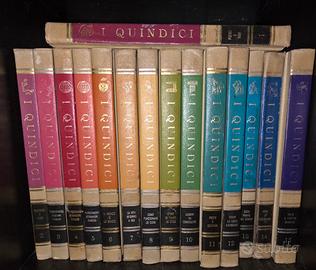 I QUINDICI ediz. 1968 enciclopedia completa