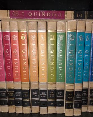 I QUINDICI ediz. 1968 enciclopedia completa