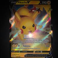 Carta Pokemon Pikachu V Voltaggio 43/185