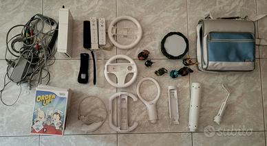 wii con accessori e giochi 