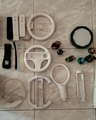 wii con accessori e giochi 