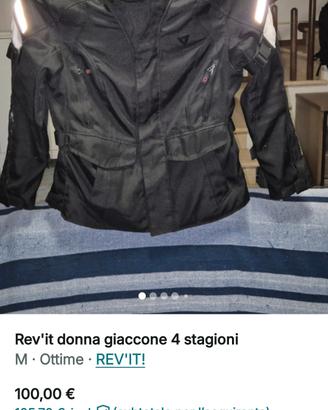 rev'it donna giaccone 4 stagioni 