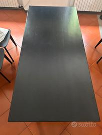 Tavolo da pranzo legno massello 4/6 - industrial