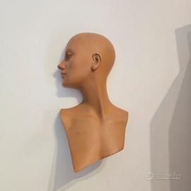 Busto Manichino Vintage da Parete - Design Minimal