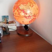 mappamondo che si illumina, vintagi