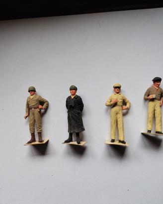 Patton Rommel Mac Artur montgomery