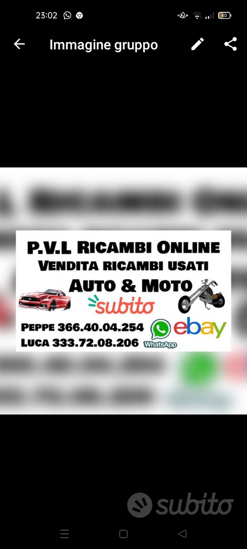 Vendita Ricambi Auto - Ricambi Moto Usati