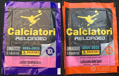 Figurine calciatori panini “Reloaded” 2024/2025