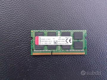 Kingston KCP3L16SD8/8  memoria 8 GB RAM DDR3L