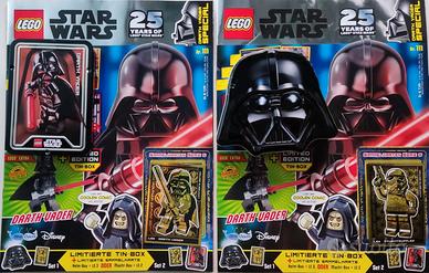 2X LEGO Star Wars Limited edition Darth Vader Tin