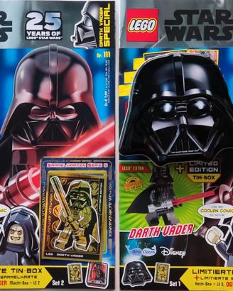2X LEGO Star Wars Limited edition Darth Vader Tin