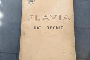 Manuale Dati Tecnici Lancia Flavia