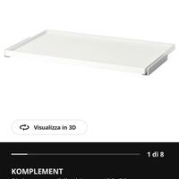 Komplement Ikea ripiano estraibile 100*58