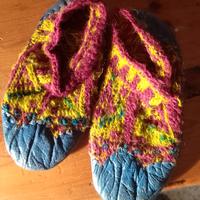 calzature tessuto pelle 