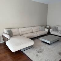 Divano angolare a L con chaise longue