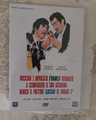 dvd franco e ciccio avvocato come nuovo