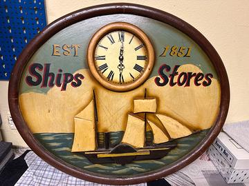 Grande orologio vintage stile nautico