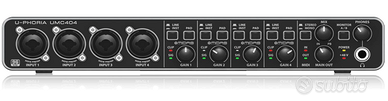 Behringer U-PHORIA UMC404HD Audiophile 4x4