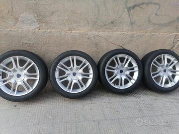 Cerchi in Lega Lancia Delta 17" dot 23 Gommati Dun