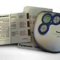 Panasonic SL-SX228 CD Portatile Anti Skip S-XBS