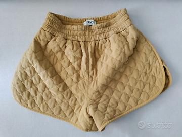 Shorts Fendi con coulise in vita