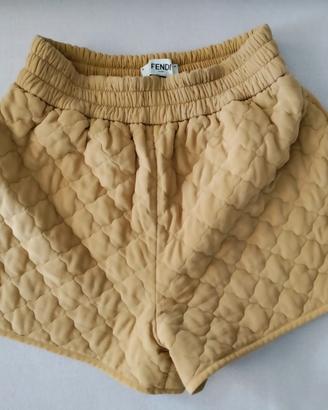 Shorts Fendi con coulise in vita