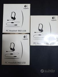 Logitech - PC Headset 960 USB - Cuffie