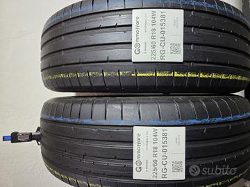 2 Pneumatici 225/60 R18 Dunlop Sportmaxx Rt2