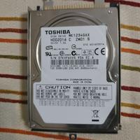 HDD 2.5" 120 GB TOSHIBA eide