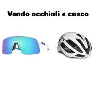 Casco e occhiali