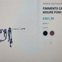 FINIMENTO CALESSE CUOIO SUPERIORE  MISURA FULL