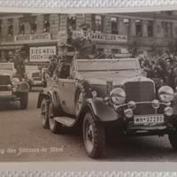 Cartolina fotografica del 1938 occupazione Vienna