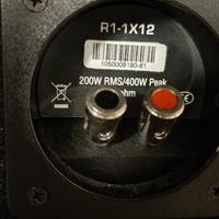 impianto sub woofer 