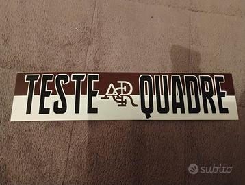 Lotto 5 adesivi ultras genoa teste quadre reggiana