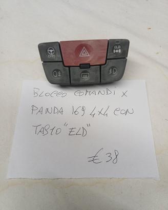 blocco comandi con eld panda 4x4 169