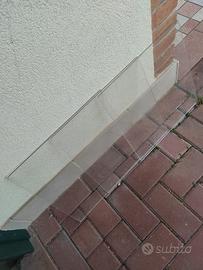 3 pezzi di plexiglass per fare ripiani 38 x39