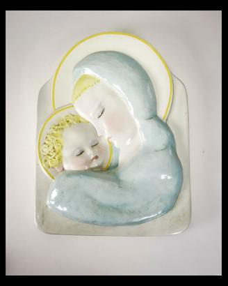 Ceramica Lenci Madonna con bambino
