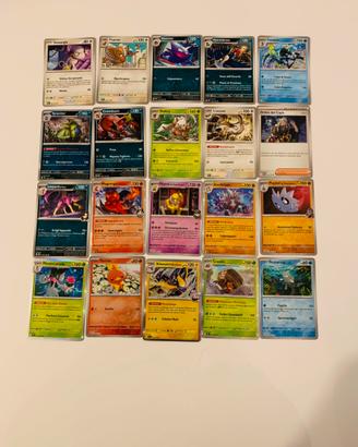 Lotto carte pokemon