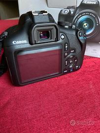 Canon EOS 2000D + EF-S 18-55 mm DC III + custodia - Fotografia In vendita a  Varese