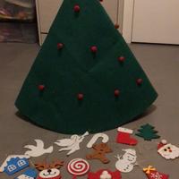 Albero di Natale in feltro