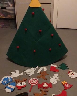 Albero di Natale in feltro
