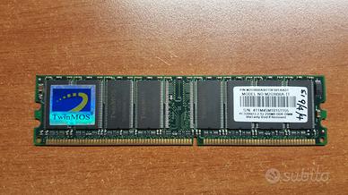 Memoria RAM TwinMOS 256MB PC3200 DDR-400