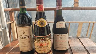  Vini da collezione – Barolo anni 60 + Chât