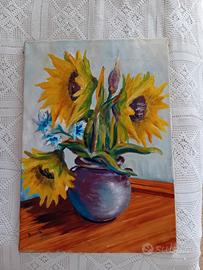 Quadro girasoli