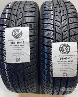2 gomme 185 60 15 barum a42498