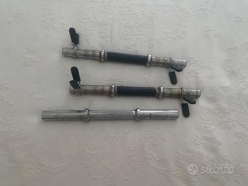 Manubri bilancieri acciaio diametro 25 mm