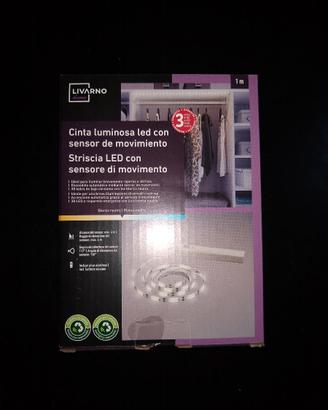 Striscia led con sensore di movimento