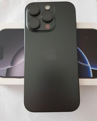 Iphone 16 pro 256 GB nero - come nuovo -
