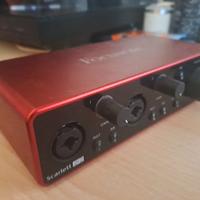 scheda audio focusrite scarlett 2i2 gen 3